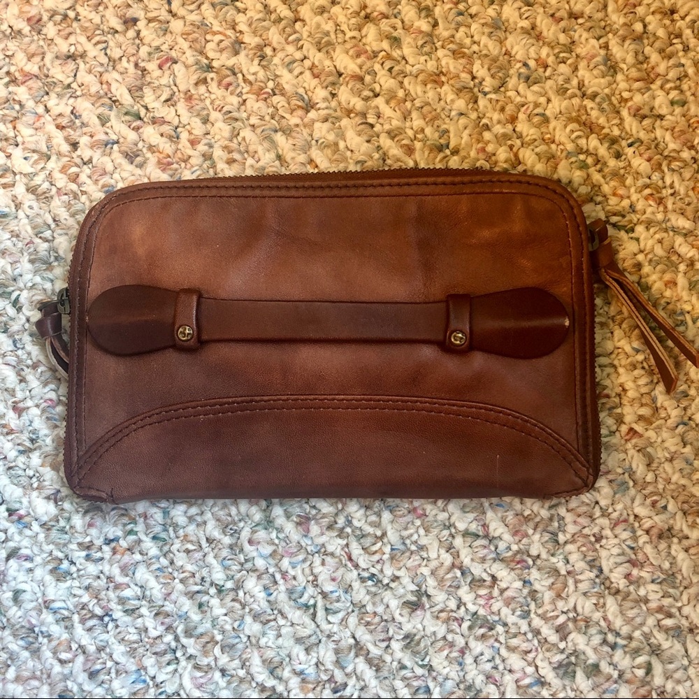 We The Free Faux Leather Clutch